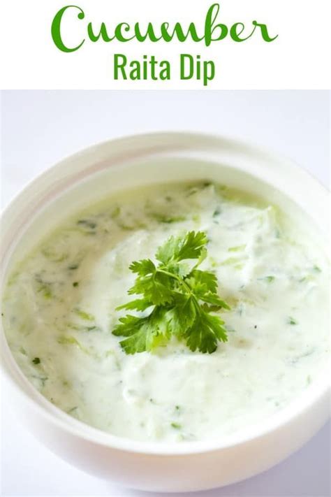 Cucumber Raita Is A Delicious And Cooling Side Dish That Goes