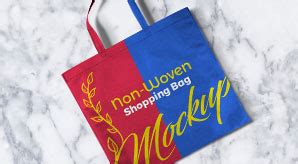 Inspirational designs, illustrations, and graphic elements from the world's best designers. Free Non-Woven Shopping Bag Mockup PSD