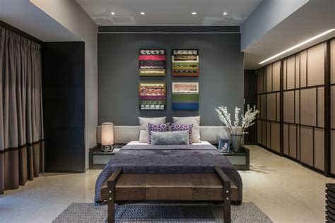 A house becomes a home when it is personalised to suit the . Apartment in Juhu - Contemporary - Bedroom - Mumbai - by ...