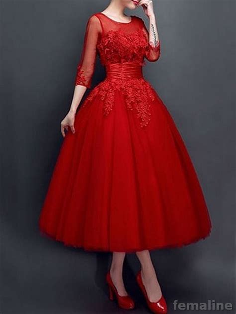 Pin On Elegant Red Dresses