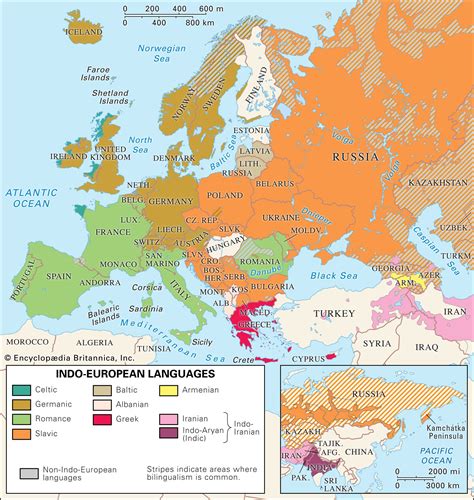 Languages Of Europe Indo European Languages Map Gambaran