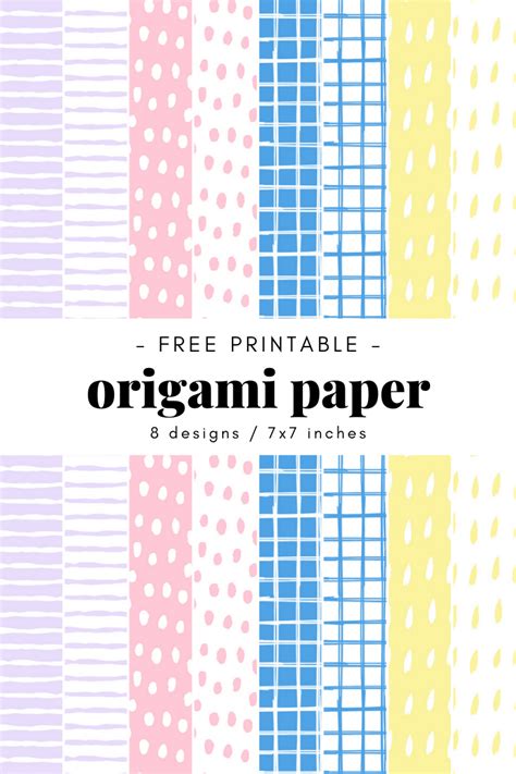 Free Printable Origami Paper — Gathering Beauty