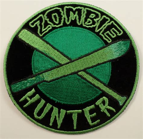 Zombie Hunter Biker Motorcycle Uniform Patch 10837 Dragonfly Whispers