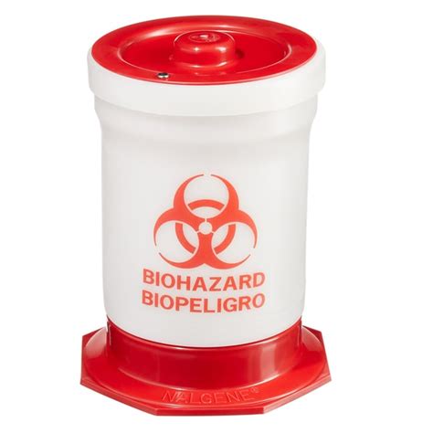 Thermo Scientific Nalgene Biohazardous Waste Containers Capacity