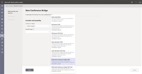 Conference Calls On Microsoft Teams Dedicated Bridge Number Yay