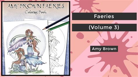 Faeries Volume 3 Amy Brown Coloring Book Flip Youtube