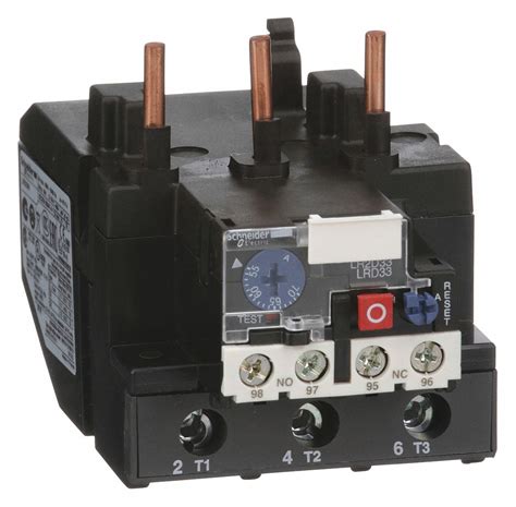 SCHNEIDER ELECTRIC IEC Style Overload Relay, Mfr. Series LC1D65 to ...
