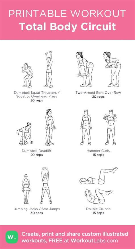 Full Body Gym Workout Gym Workout For