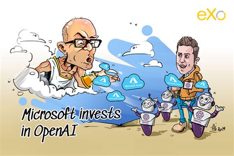 Microsoft Invests 1 Billion In Openai Cartoon Of The Week Exo