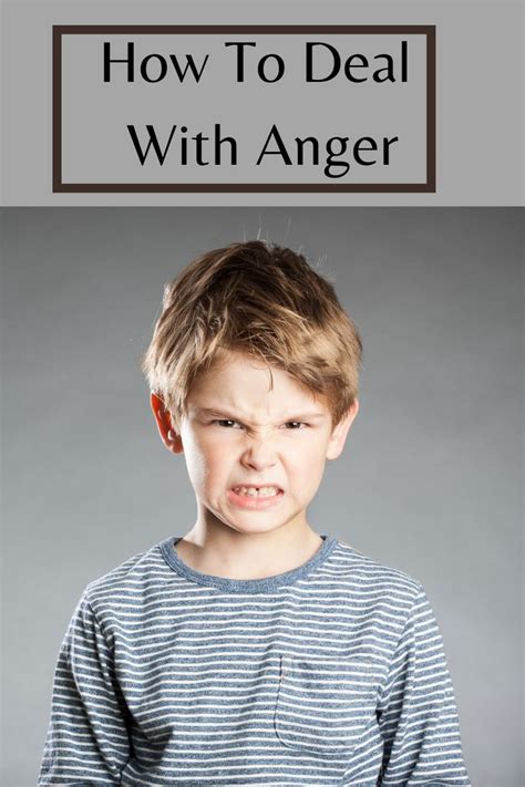 How To Deal With Anger Dealing With Anger Anger Self