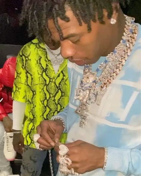 Lil Baby Gave His Artist Rylo Rodriguez A New 4pf Chain And A Whole Lot