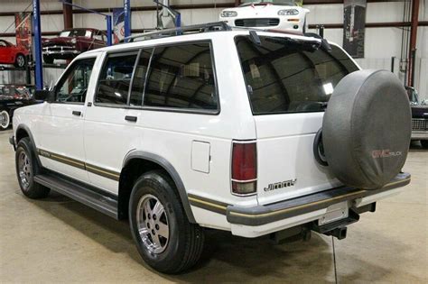 1994 Gmc Jimmy Slt 4x4 95528 Miles Olympic White Suv 43l V6 Automatic