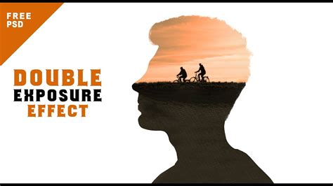 Cycling Double Exposure Effect ️ Photoshop Tutorial