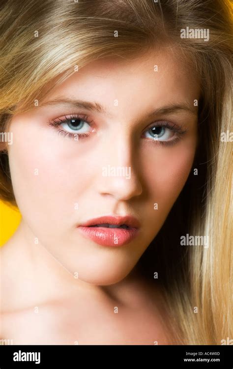 Stock Photo Of Closeup Of Beautiful Caucasian Teen Girl Usa Stock Photo