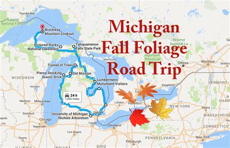 The Ultimate Fall Foliage Road Trip Through Michigan