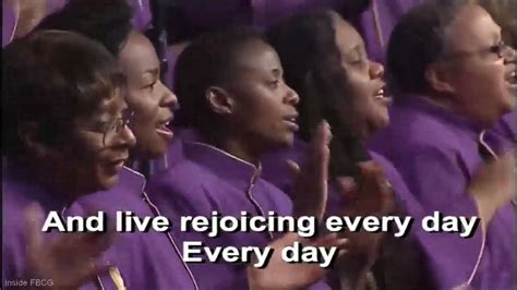 Oh Happy Day Edwin Hawkins Anthony Brown W Fbcg Combined Choir Sing