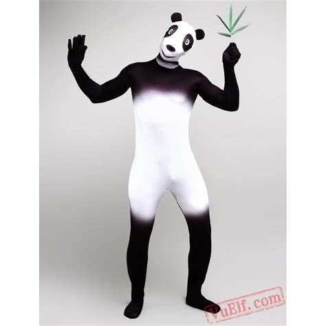 Panda Zentai Suit Spandex BodySuit Full Body Costumes