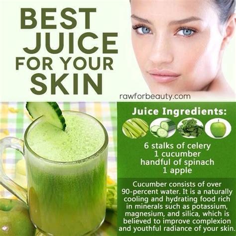 Juice Good For Your Skin Health Benefits