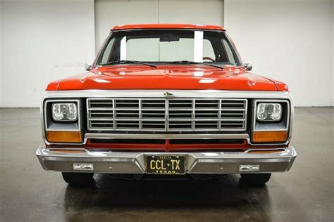 1983 Dodge D150 51485 Miles Red Pickup Truck 318ci V8 904