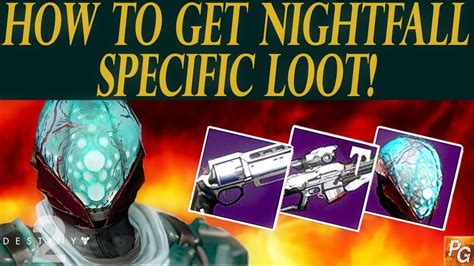 Destiny 2 How To Get Nightfall Specific Loot And Carrhae Emblem Youtube