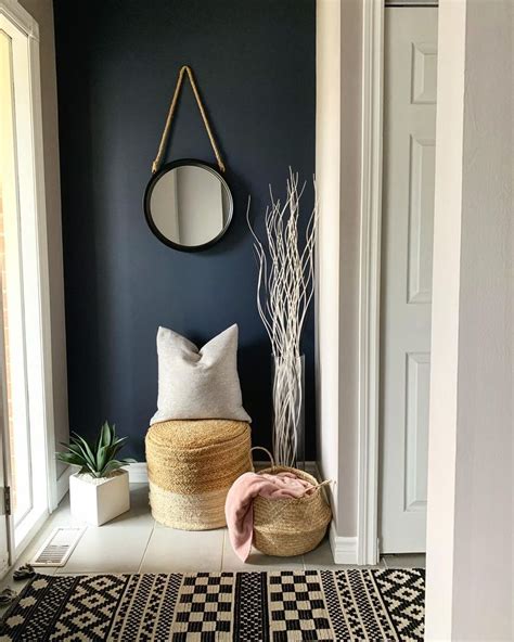 Accent Wall Entryway Accent Wall Entryway Navy Accent Walls Blue