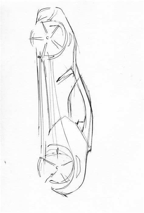 ling vertical car sketch