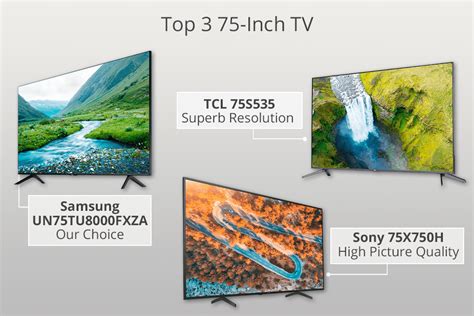 5 Best 75 Inch Tvs In 2023