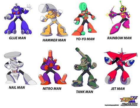 Mega Man 10 Mega Man 10 Characters