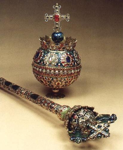 Orb And Sceptre Of Czar Alexis Mikhailovich Russia 1658 1662 Gold
