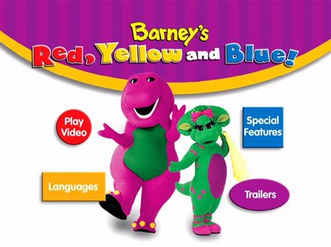 Barney Red Yellow And Blue 2003 Latino Dvd5 Clasicotas