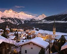 St Moritz in the Evening, Switzerland - Anshar Photography