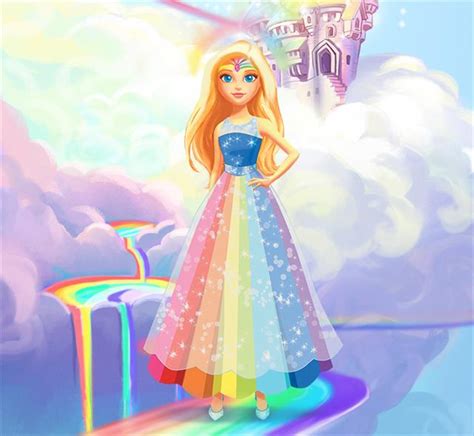 Dreamtopia Barbie Rainbow Princess Barbie Movies Photo 39222771