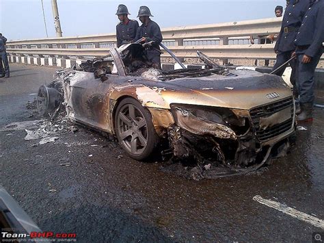 Audi R8 Catches Fire In Mumbai Edit A Few More Page 9 Page 2