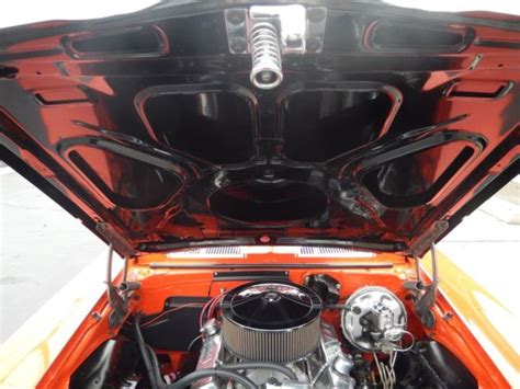 1969 Chevrolet Camaro Hugger Orange 350 Hounds Tooth Frame Off Resto