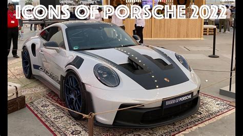Icons Of Porsche 2022 9ers Dxb Drive Out From Flat 12 Cafe Youtube