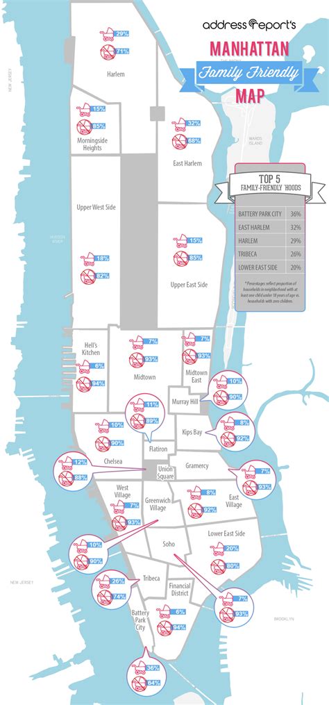 Manhattan Map By Neighborhood Map Chococard