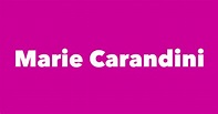Marie Carandini - Spouse, Children, Birthday & More