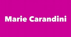 Marie Carandini - Spouse, Children, Birthday & More