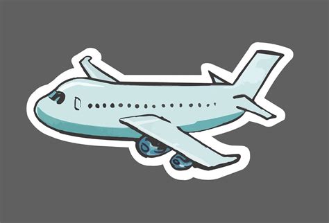 Airplane Sticker Flight Travel Waterproof Buy Any 4 For 175 Each