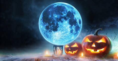 Disfruta Al Máximo De Halloween Con La Brillante ‘luna Azul