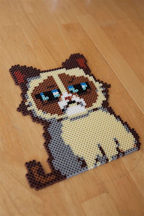 Kwazii Cat Pixel Art Easy Perler Bead Patterns Perler Patterns Images
