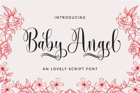 Baby Angel Font By Selotypestudio · Creative Fabrica