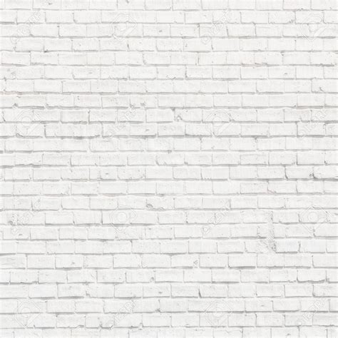 White Brick Wall For Background Or Texture Stock Photo 20167590 Brick