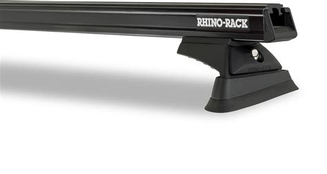 Jb00501 Heavy Duty Rcl Trackmount Black 2 Bar Roof Rack Rhino Rack