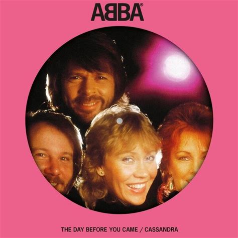 Abba The Day Before You Came Picture Disc Pop Rock Levyikkuna