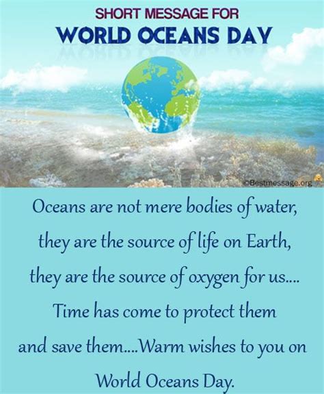 World Oceans Day Wishes Messages And Slogans 2023 Oceans Of The World