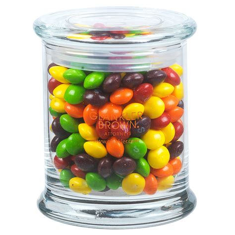 Skittles In Custom Candy Jar Choose Size