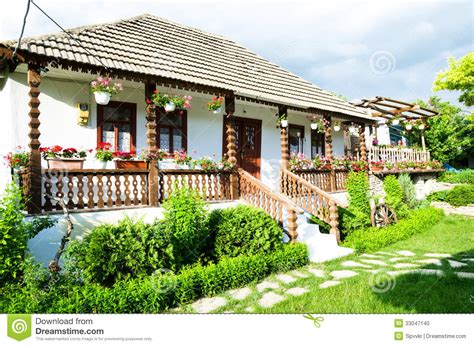Traditional Village House In Moldova Stock Photo Image 33047140