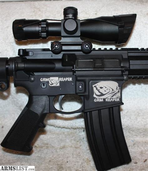 Armslist For Sale Anderson Ar 15 Grim Reaper 458 Socom Rifle 16