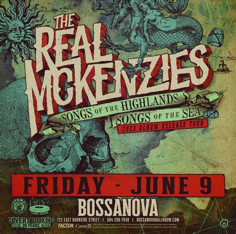 The Real Mckenzies In Portland Songs Of The Highlands Songs Of The Sea
